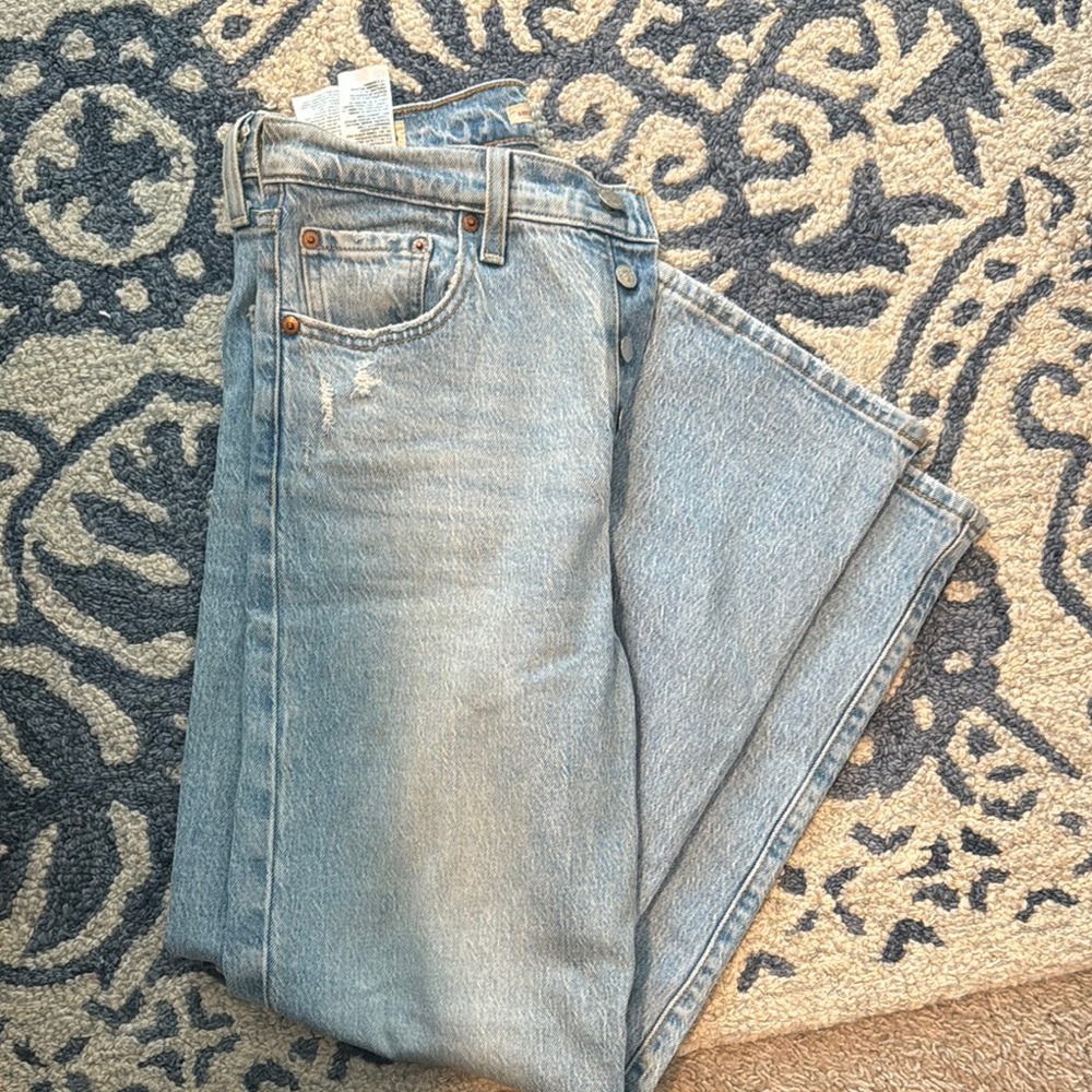 LEVIS Ribcage Straight Ankle jeans